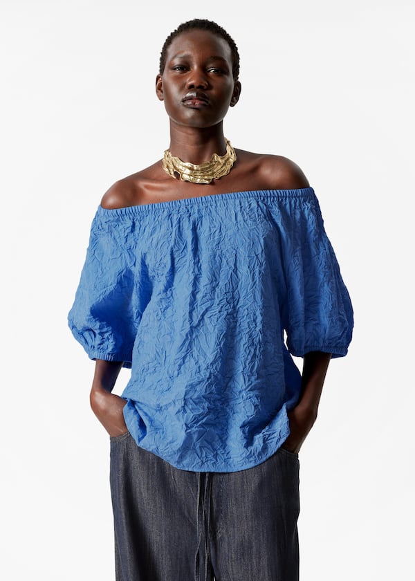 Off-Shoulder Blouse