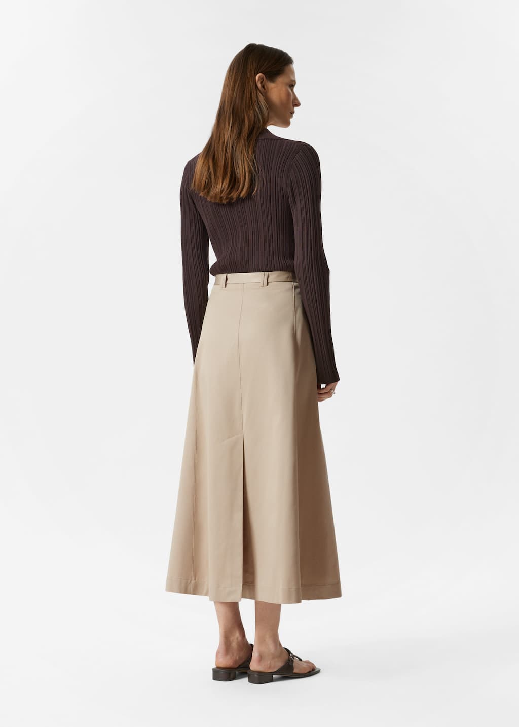 【BAON】Gichio Belt Cargo Midi Skirt BAON】Gichio Belt Cargo Midi Skirt