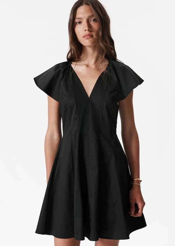 Flared Mini Dress