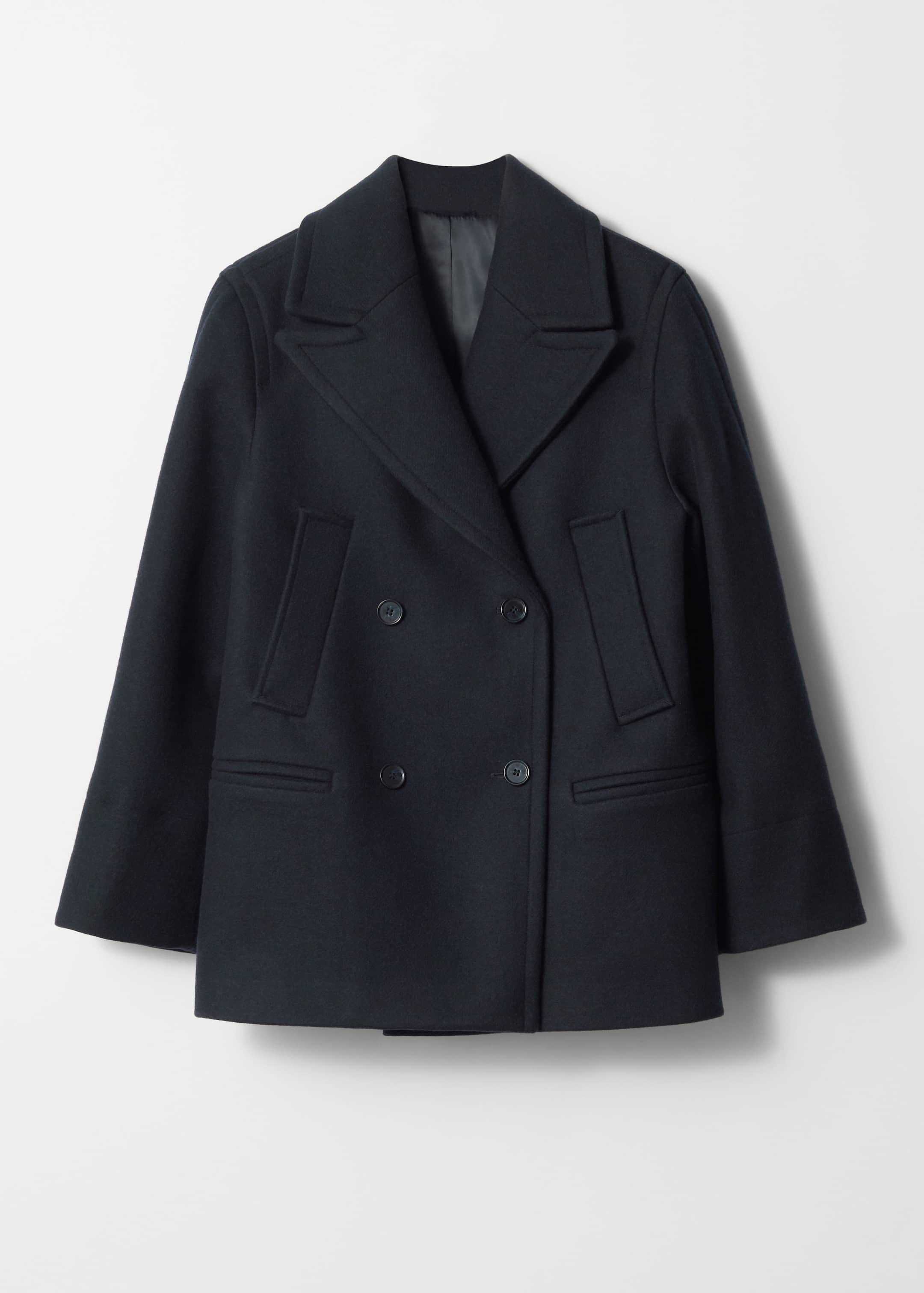 Good Black Helix Peacoat