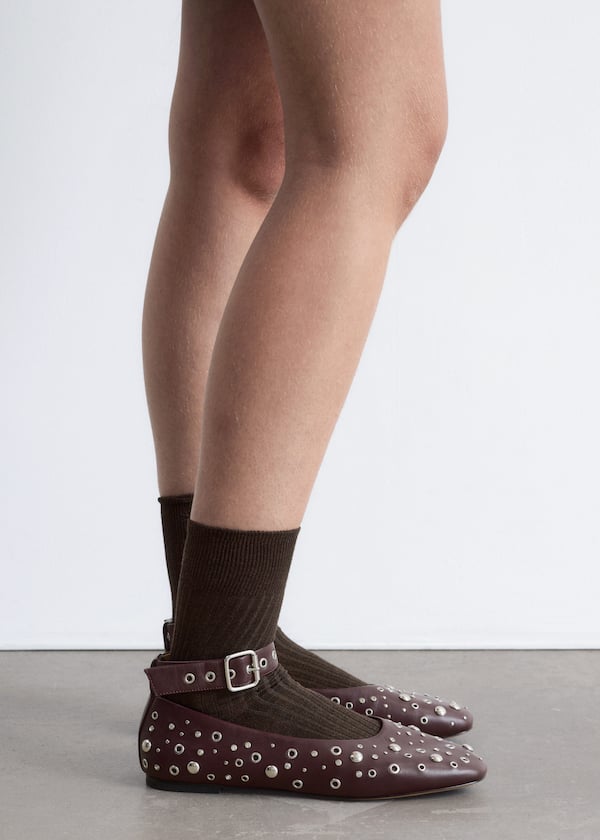 Embellished Ballet Flats