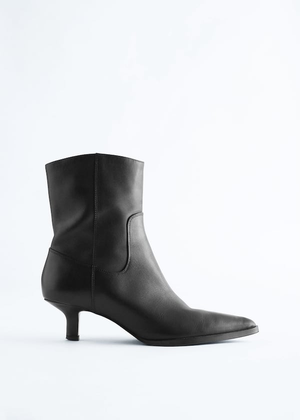 Kitten Heel Ankle Boots
