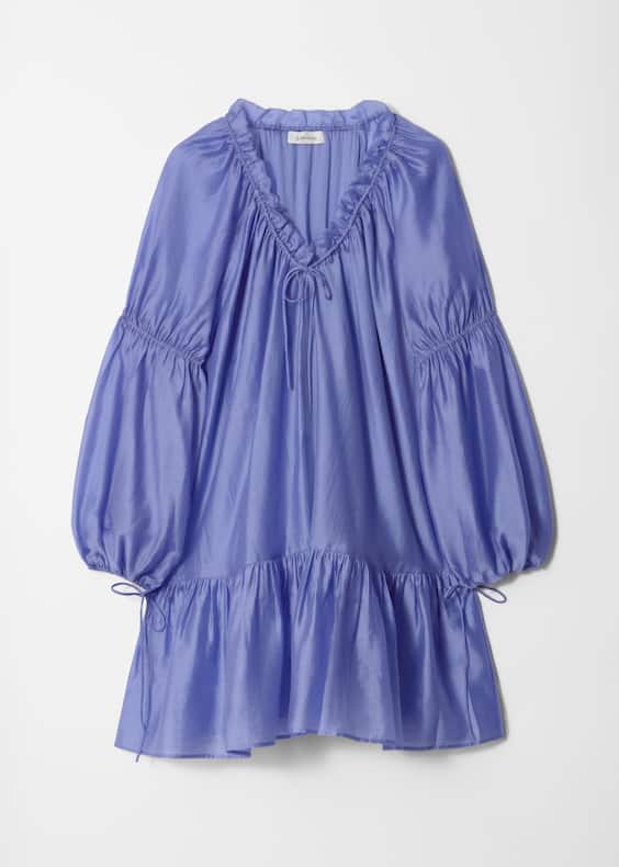 Flounced Mini Dress