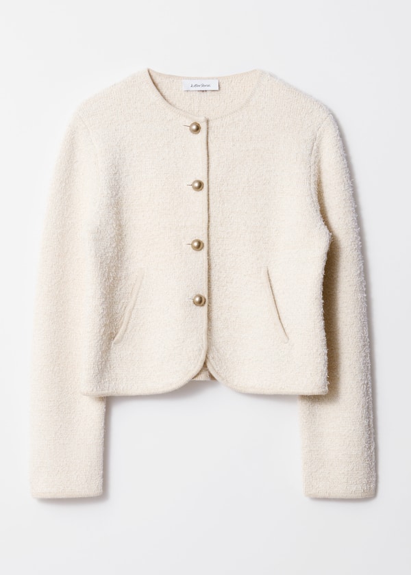 Textured Glitter Cardigan