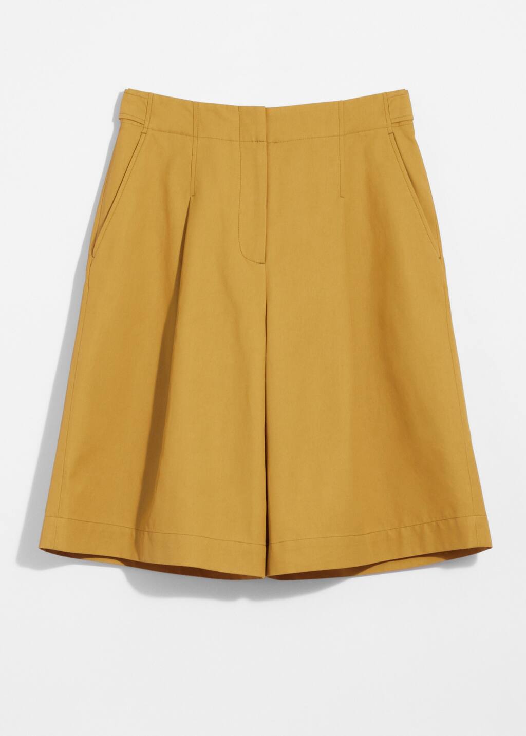 Knee-Length Shorts - Yellow - Shorts - & Other Stories