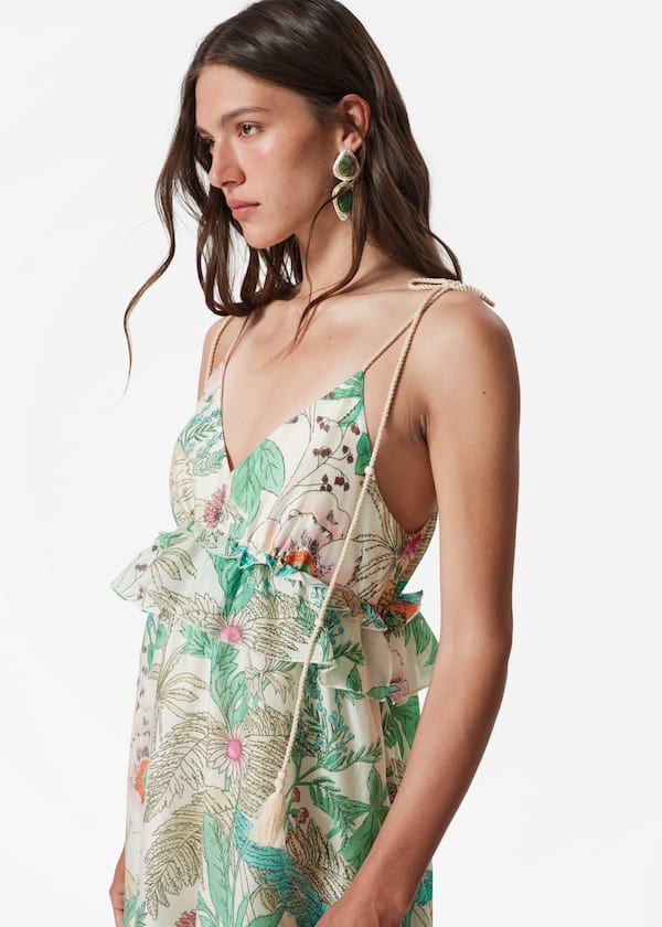 Strappy Midi Dress