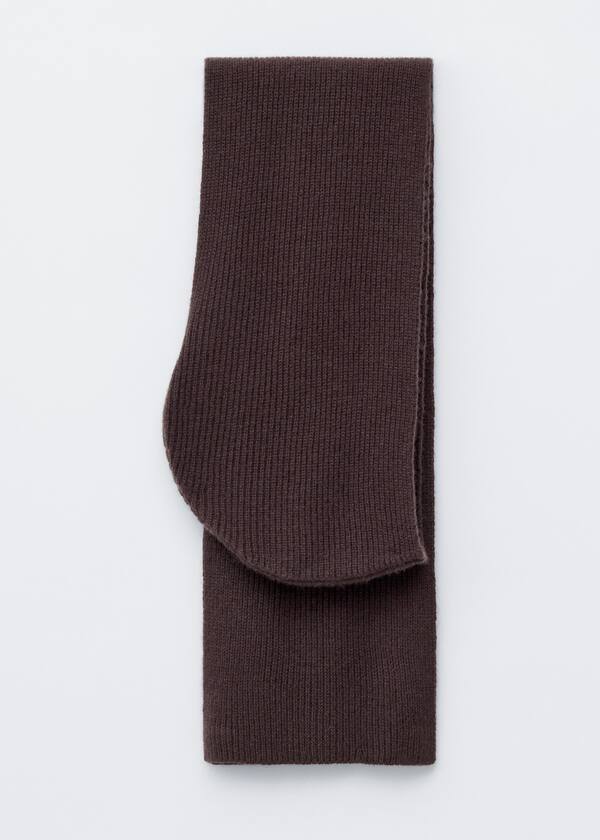 Hooded Wool Scarf