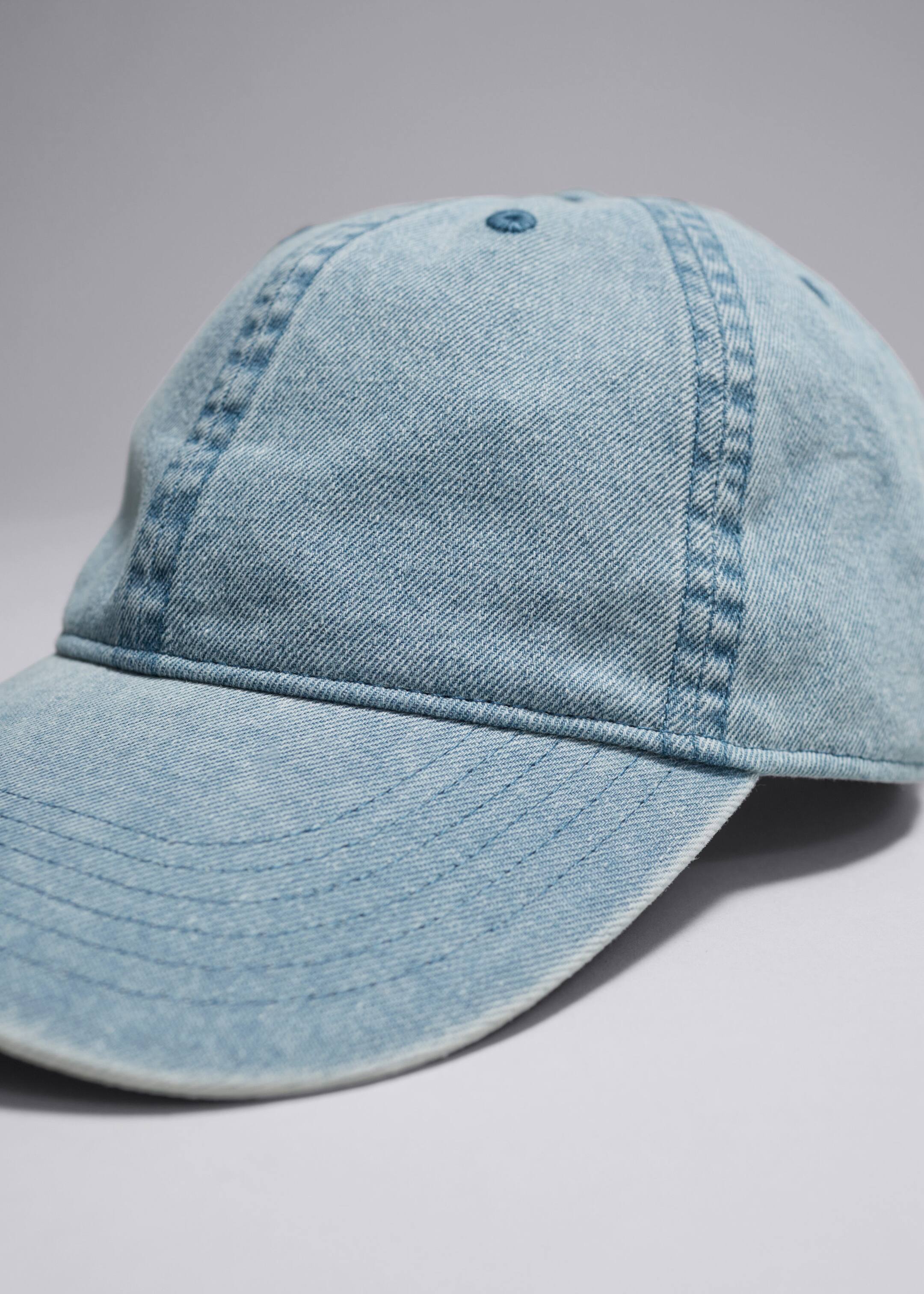 Denim Baseball Cap - {{variantName}} - Descriptive Detail