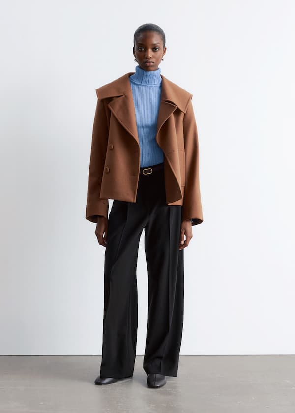 Tailored Wool Trousers