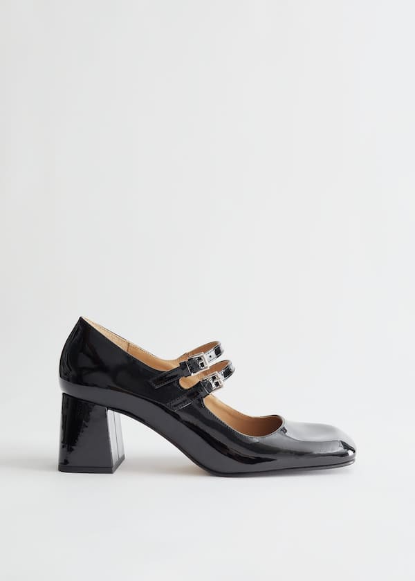 Patent Leather Mary Jane Pumps