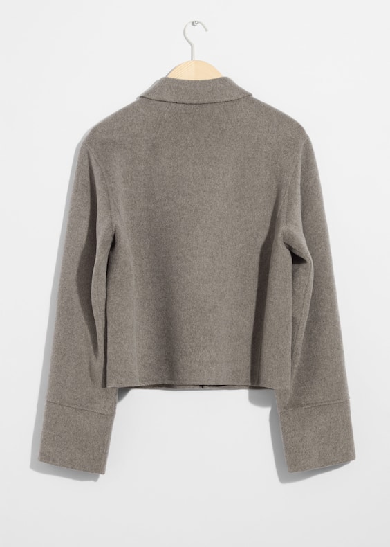 Collared Wool Jacket