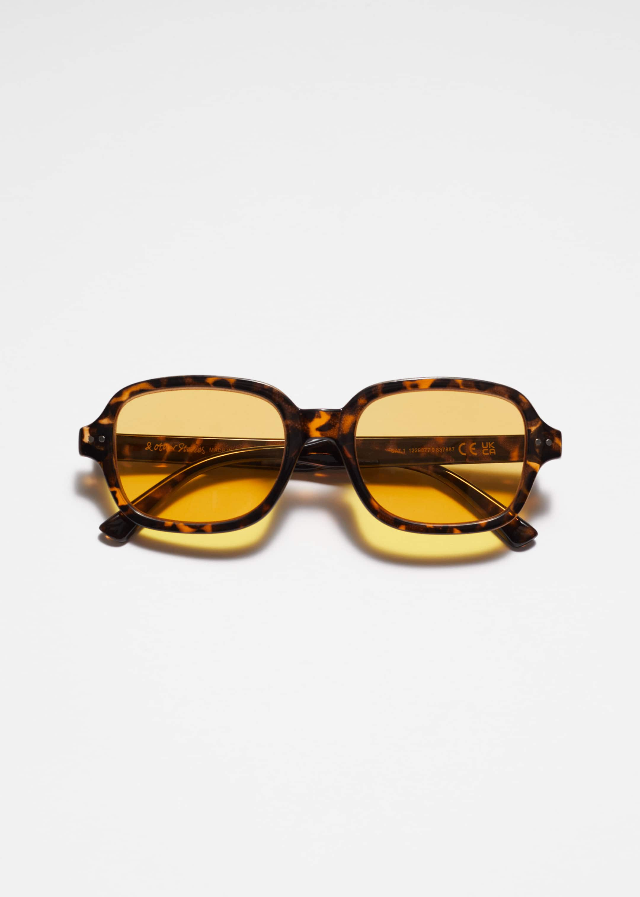 Rectangular Frame Sunglasses