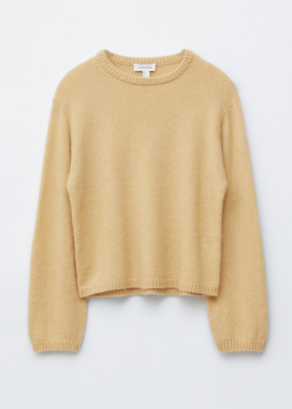 Knitted Alpaca-Blend Sweater