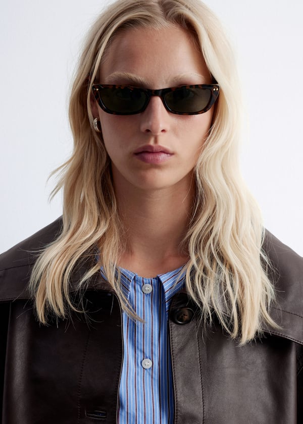 Boxy Nappa Leather Jacket