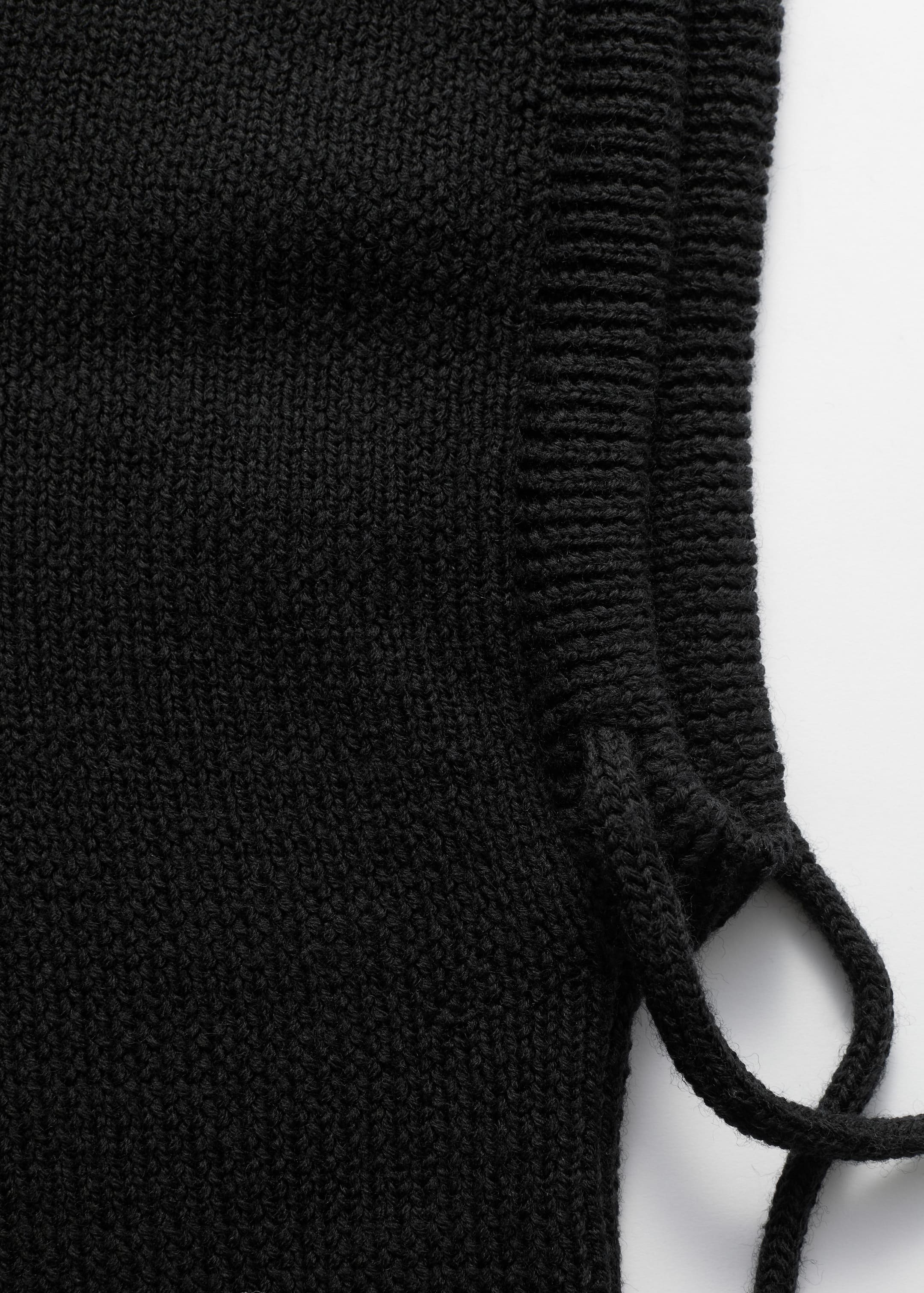 Oversized-Balaklava aus Wolle - {{variantName}} - Beschreibendes Detail