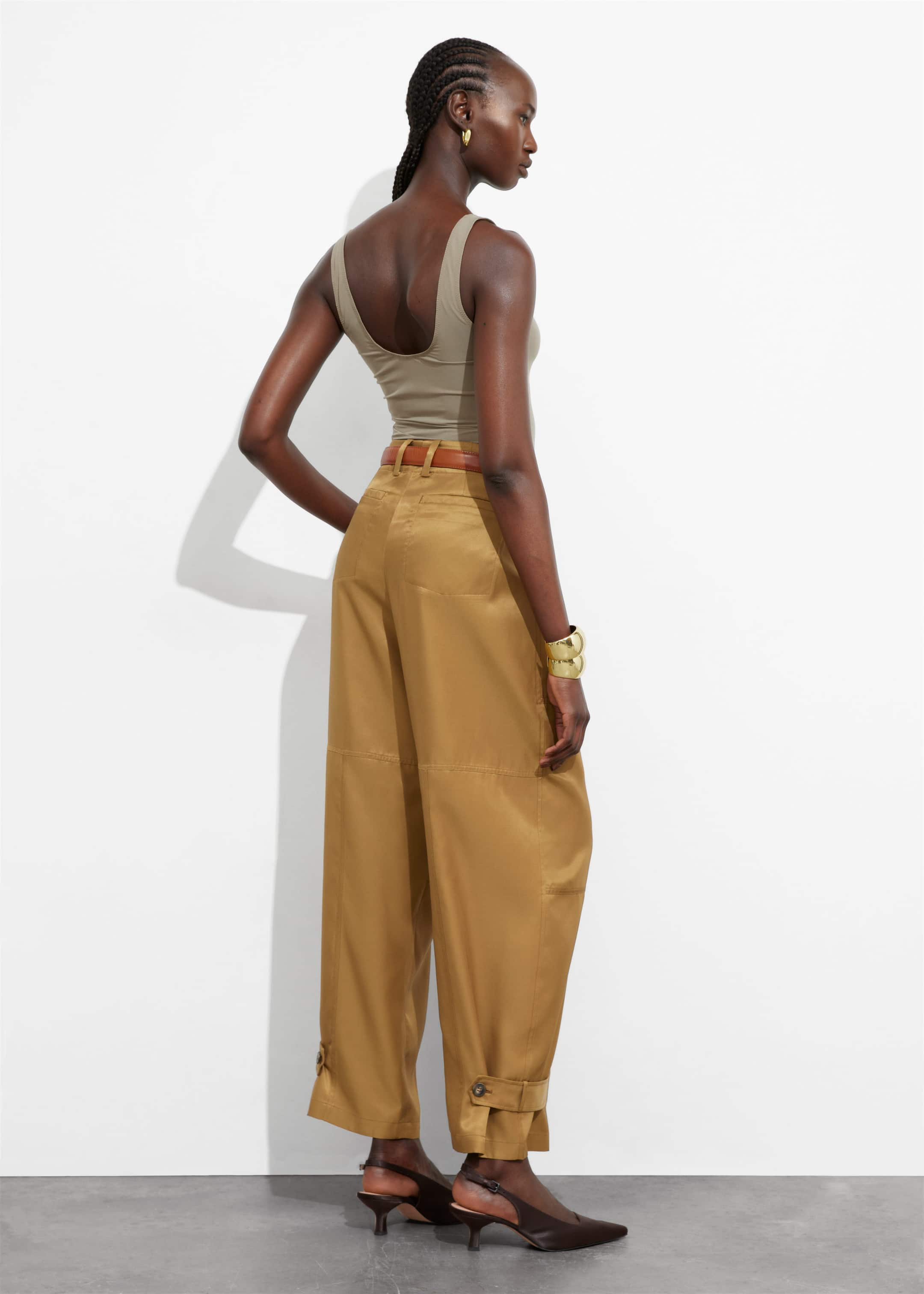 Workwear Trousers - Mustard - Lookbook