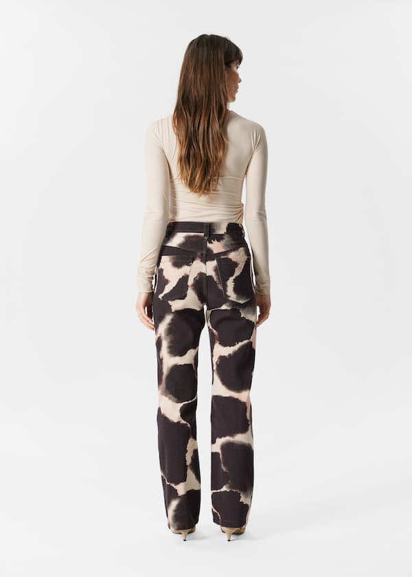 Straight-Leg Trousers