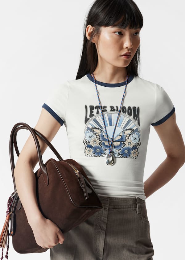 Cap-Sleeve T-shirt