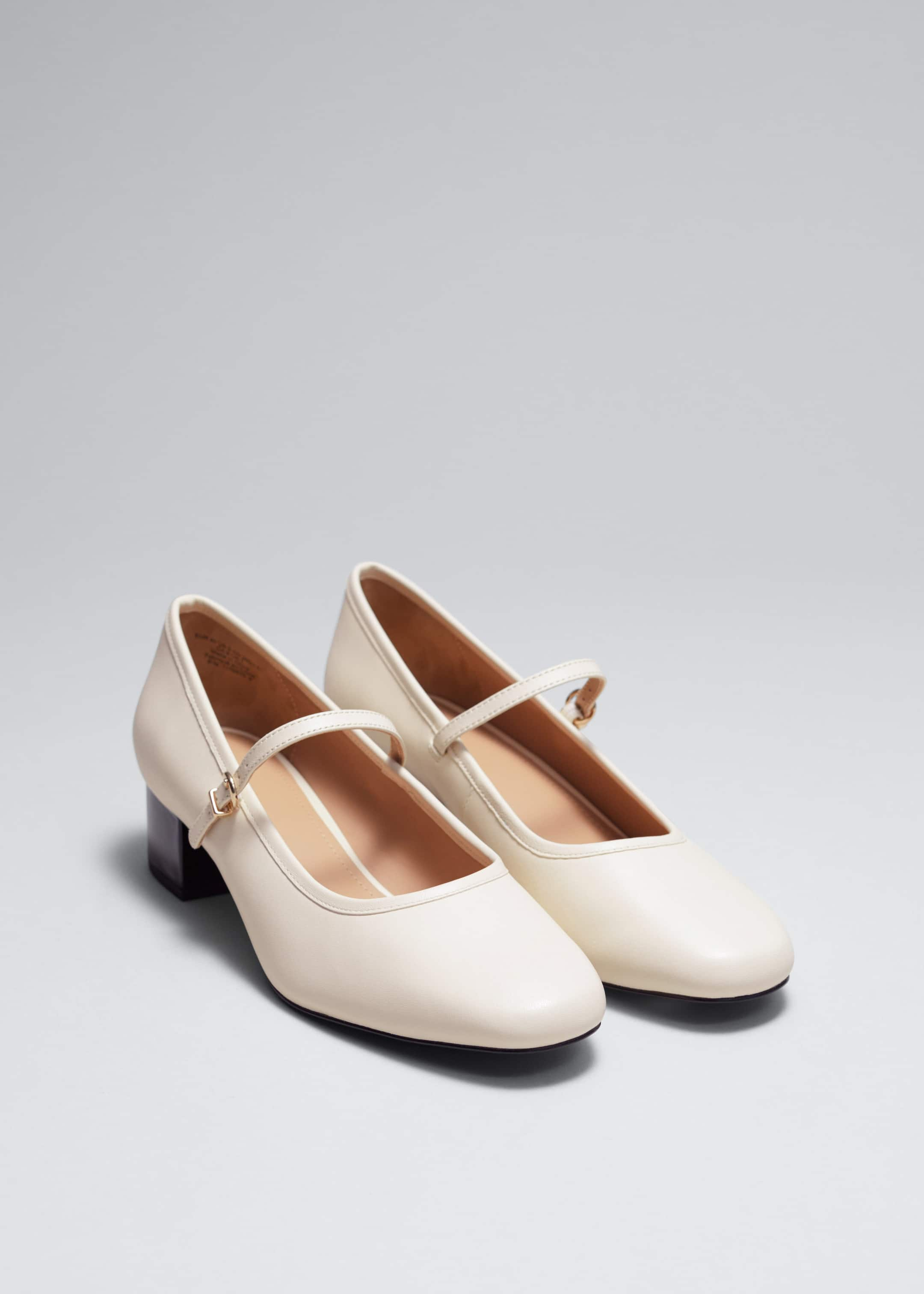 Mary Jane Pumps - Cream - Still Life