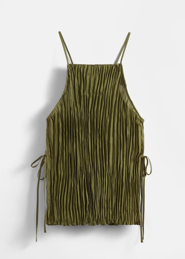 Strappy Silk Top