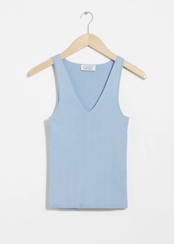Rib-Knit Top