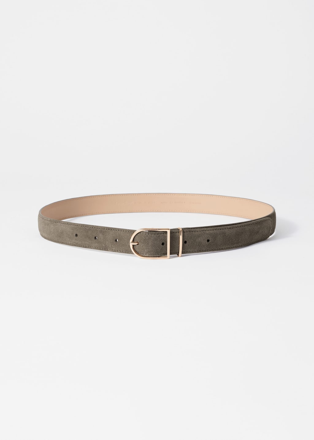 Square-Buckle Leather Belt - Brown - Belts - & Other Stories