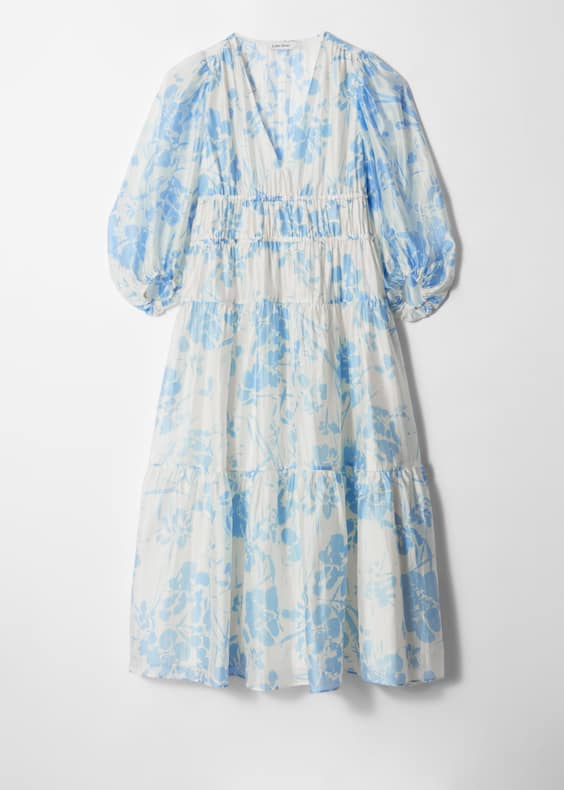 Tiered Midi Dress
