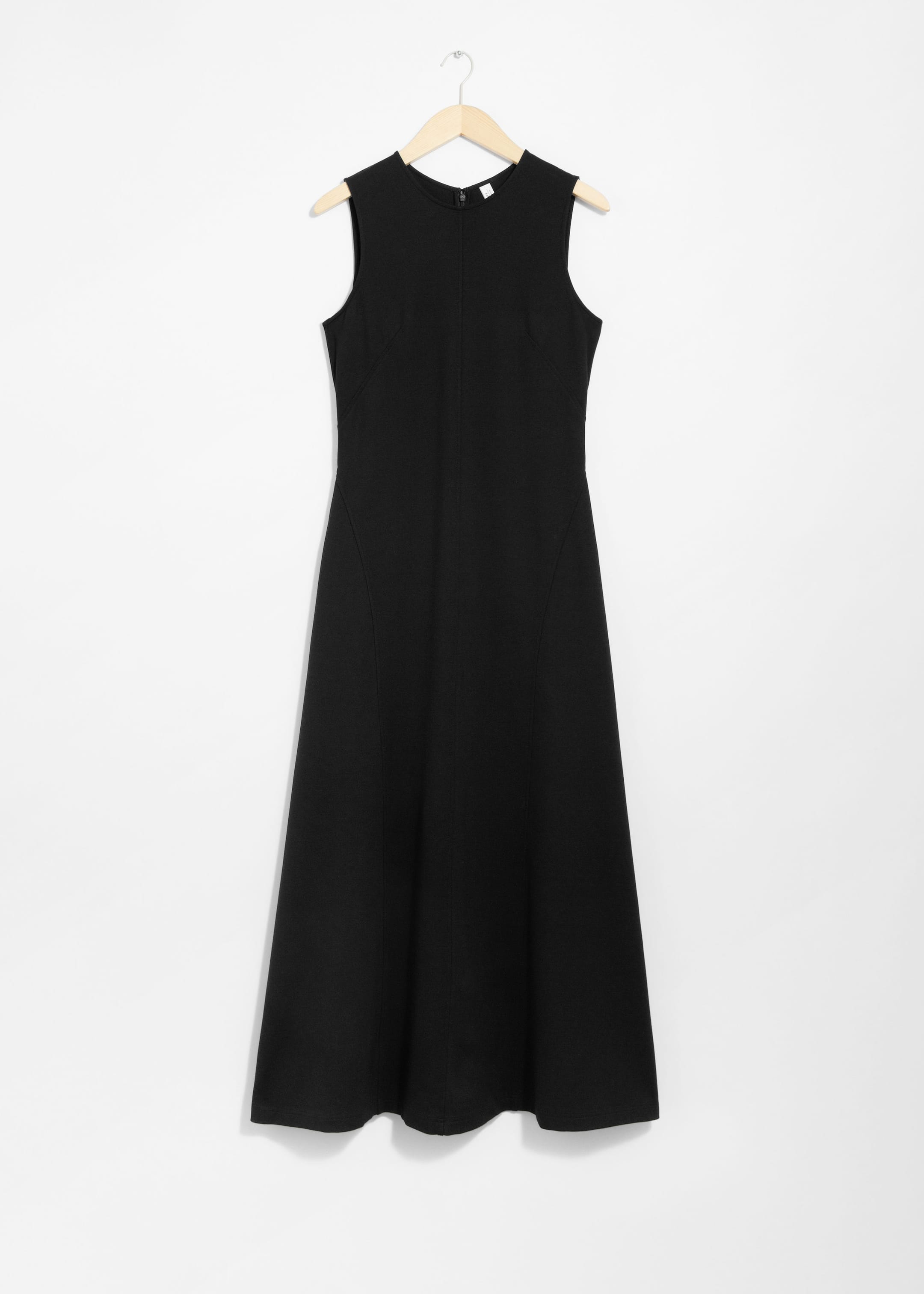 A-Line Maxi Dress - Black - Still Life