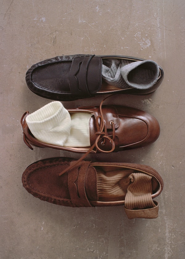 Leather Penny Loafers