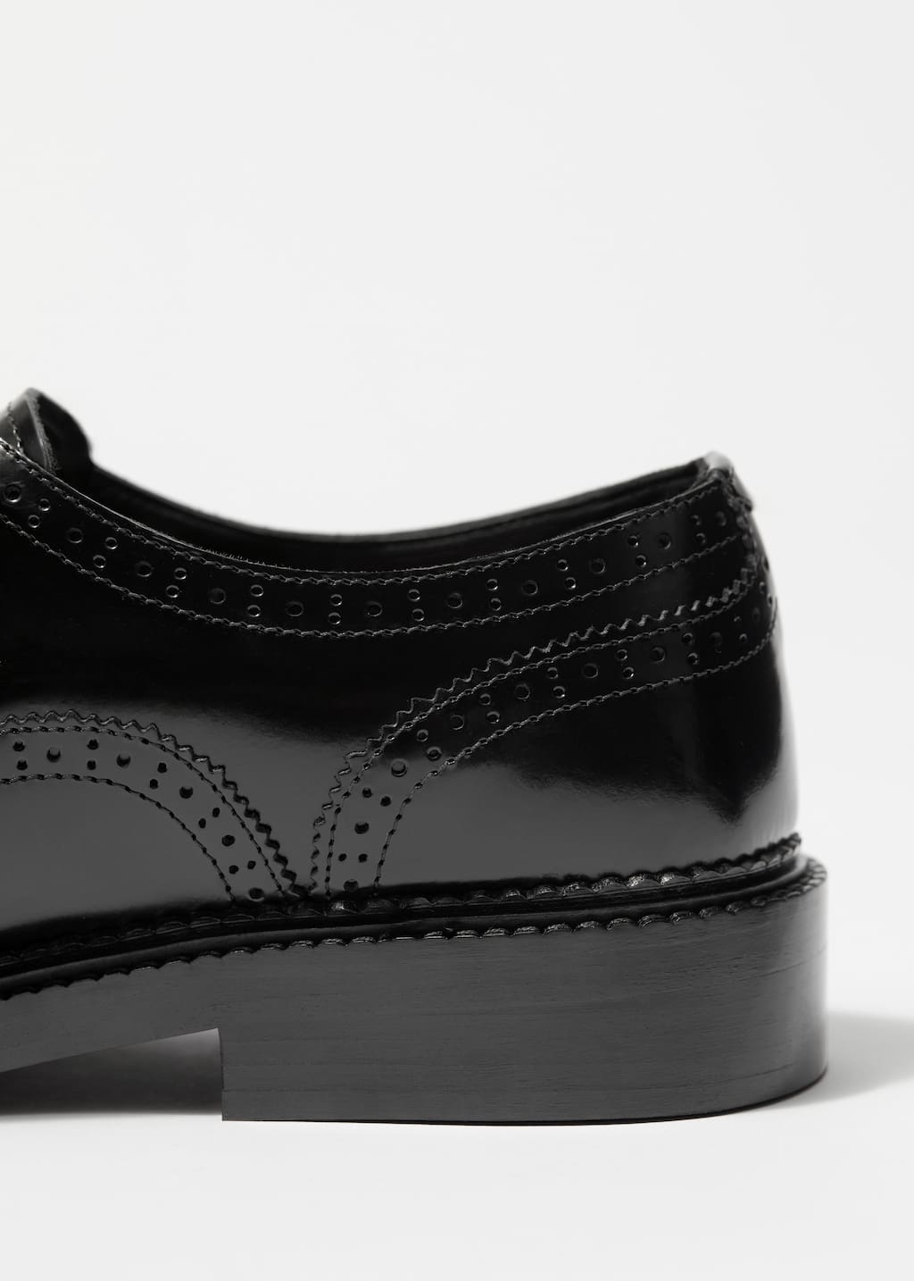 Image showcasing Leather Brogues - Black - & Other Stories DE