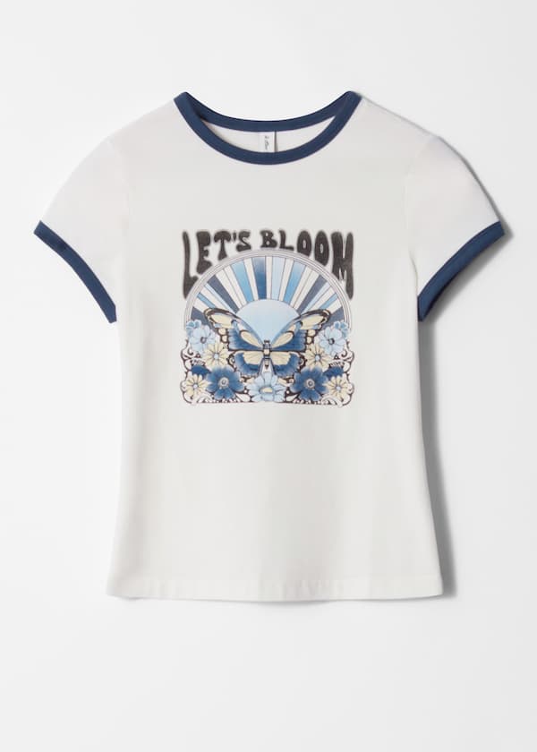 Cap-Sleeve T-shirt