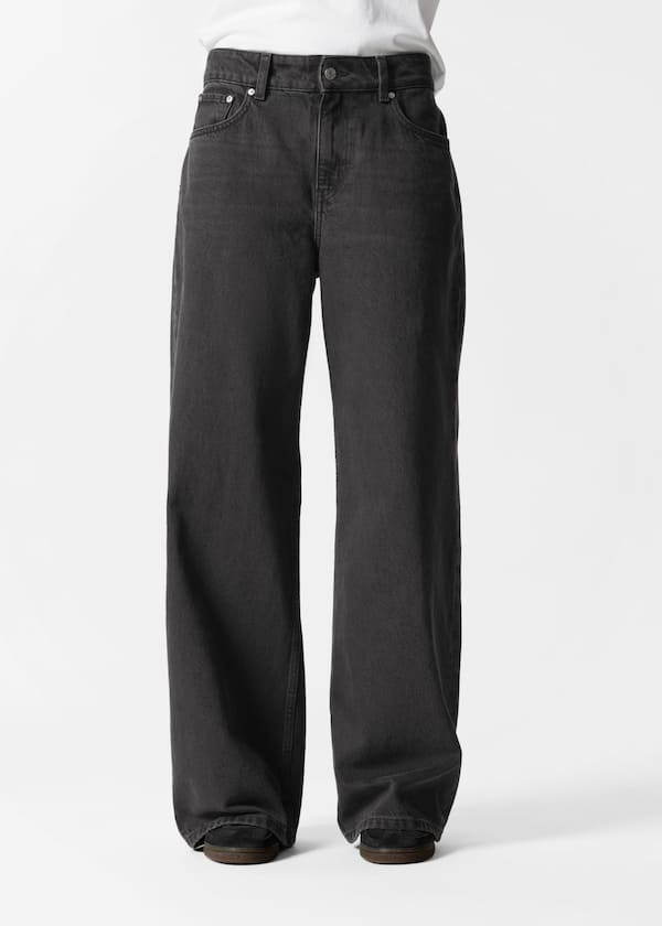 Relaxed Wide-Leg Jeans