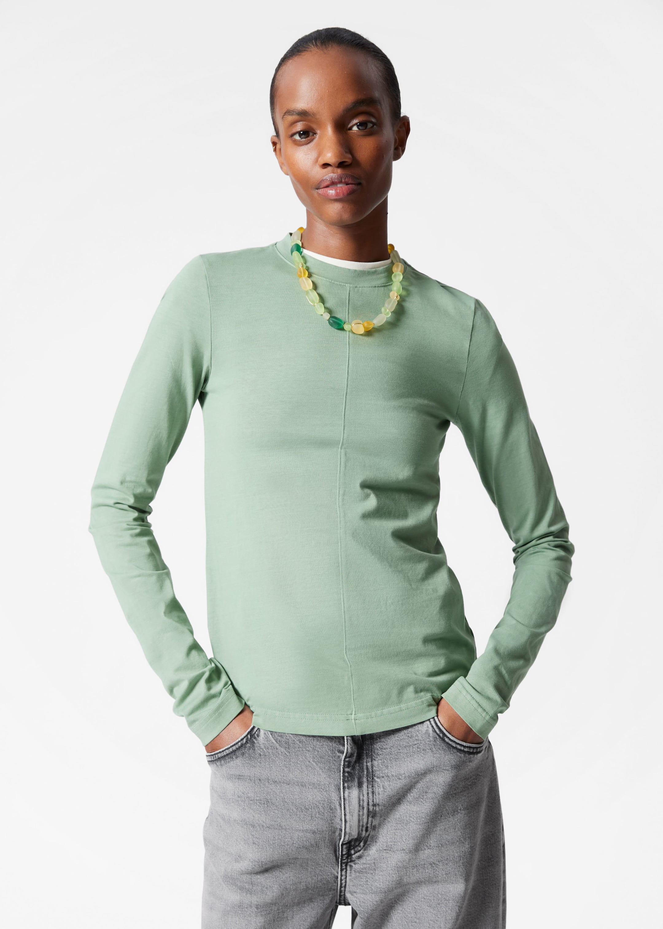 Mint long sleeve top deals