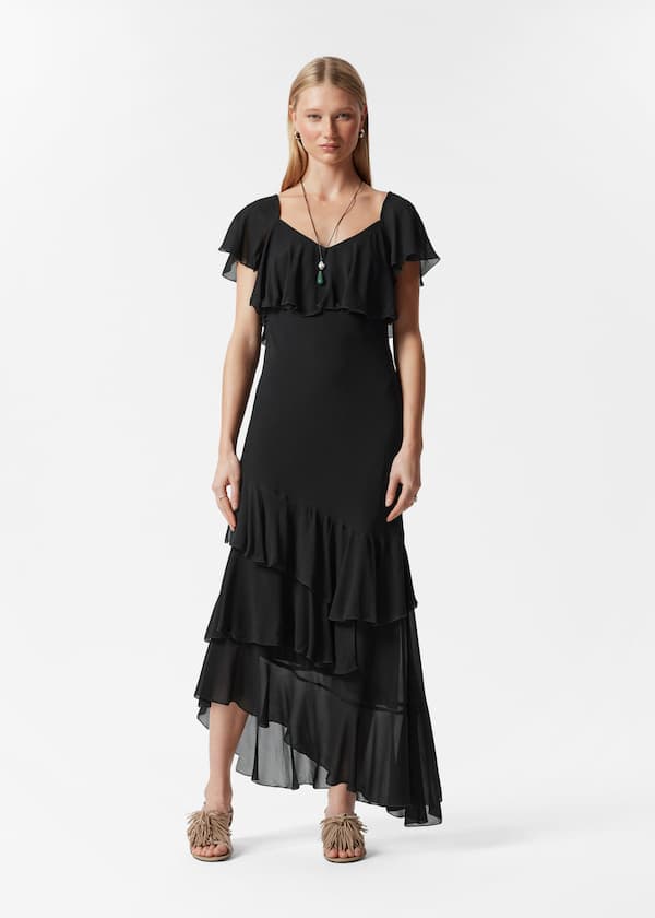 Ruffle Maxi Dress