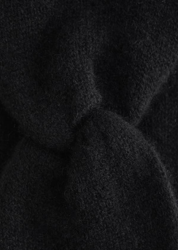 Twist-Front Cashmere Headband