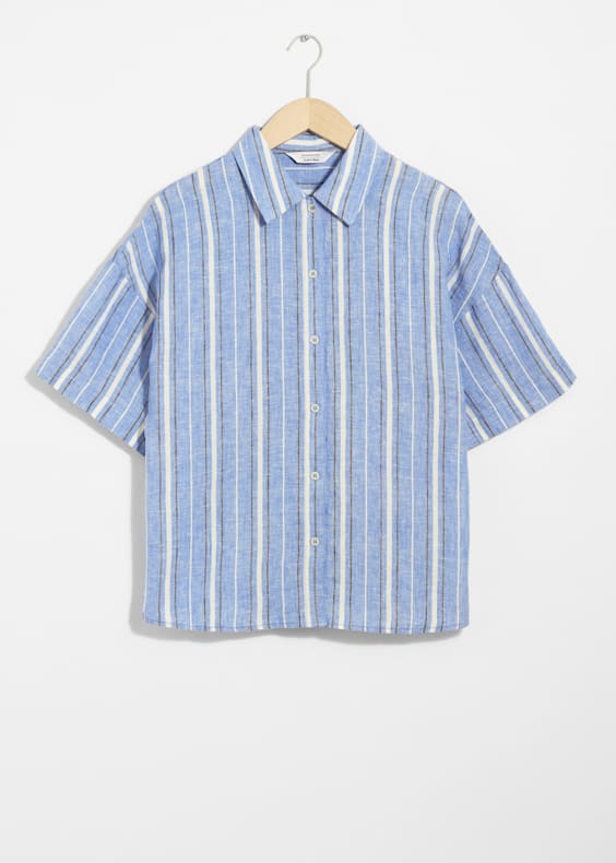 Oversized Linen Shirt