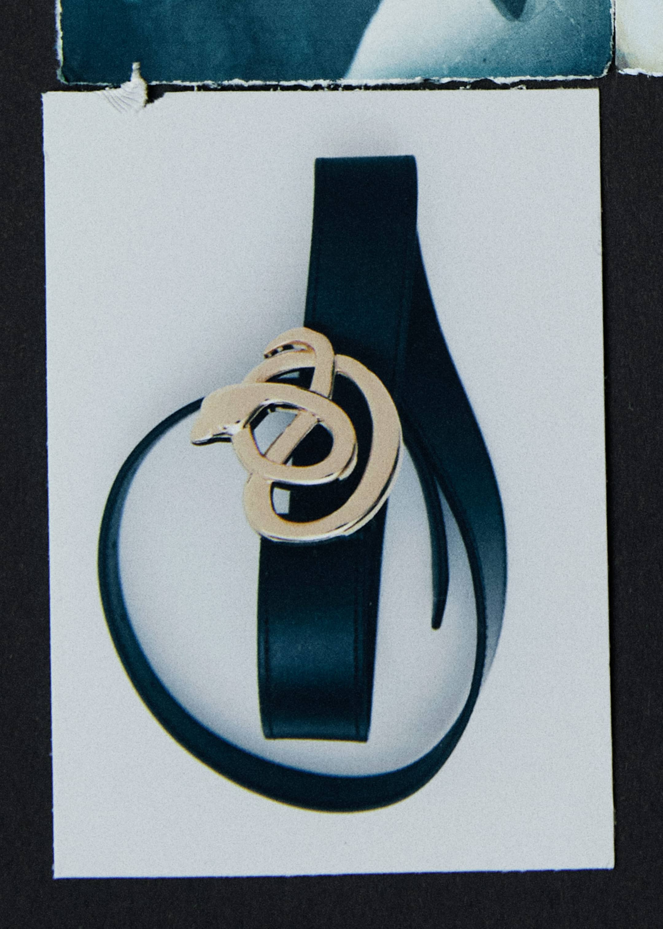 Image of Sculptural Knot-Buckle Belt