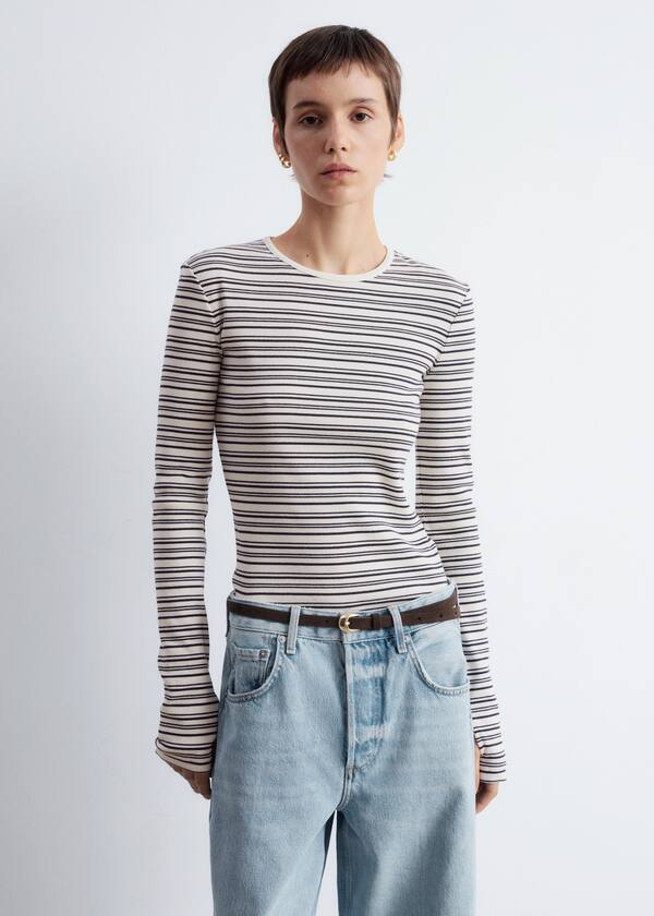 Long-Sleeve Jersey Top