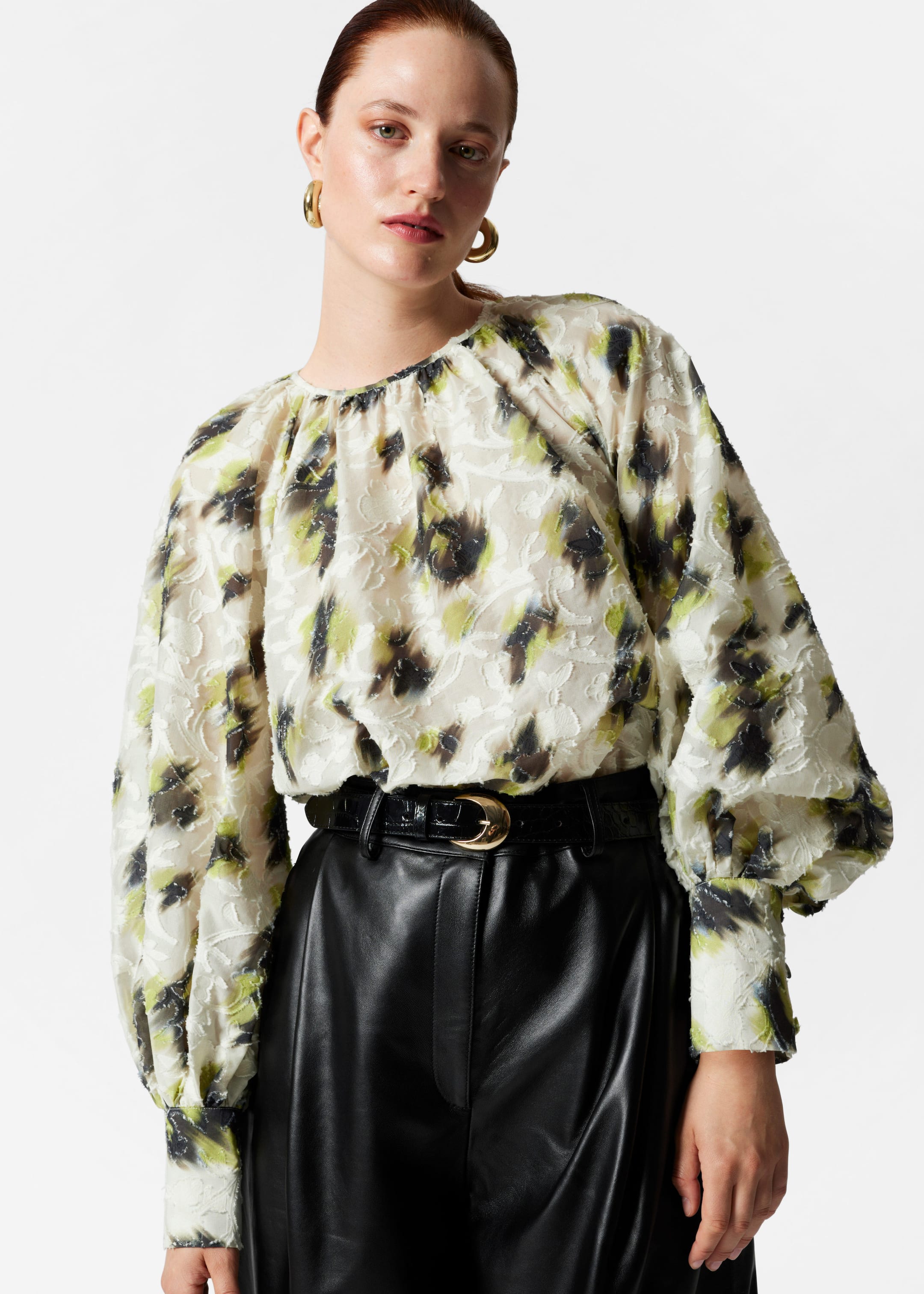 Image of Printed Blouse