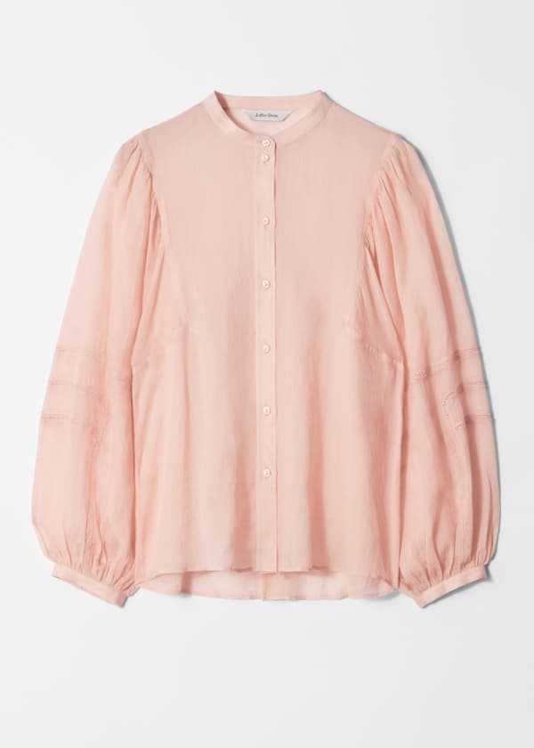 Voluminous Sleeve Blouse