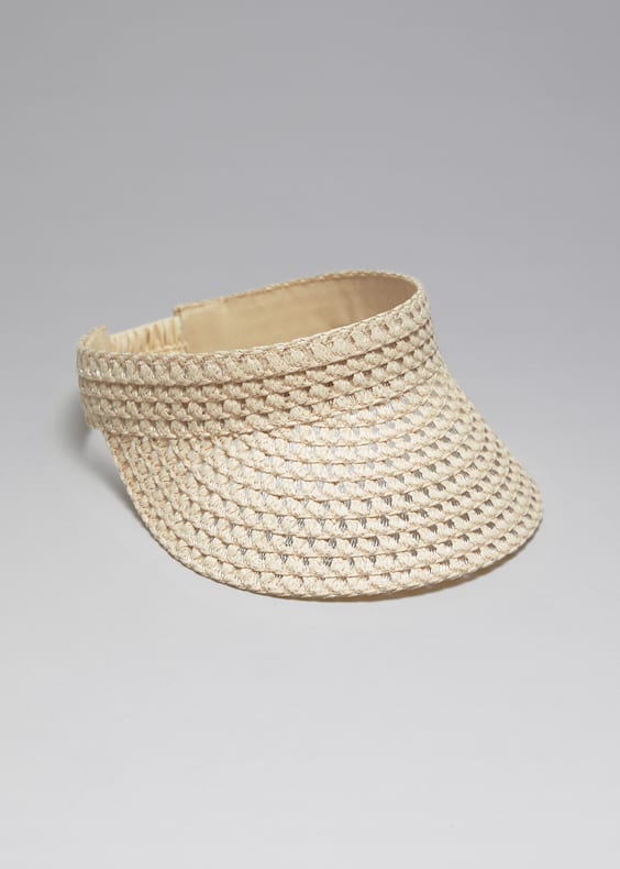 Straw Sun Visor