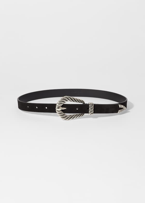 Western Suede Belt