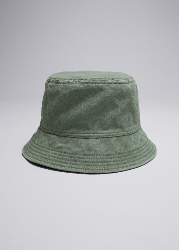 Drawstring Bucket Hat