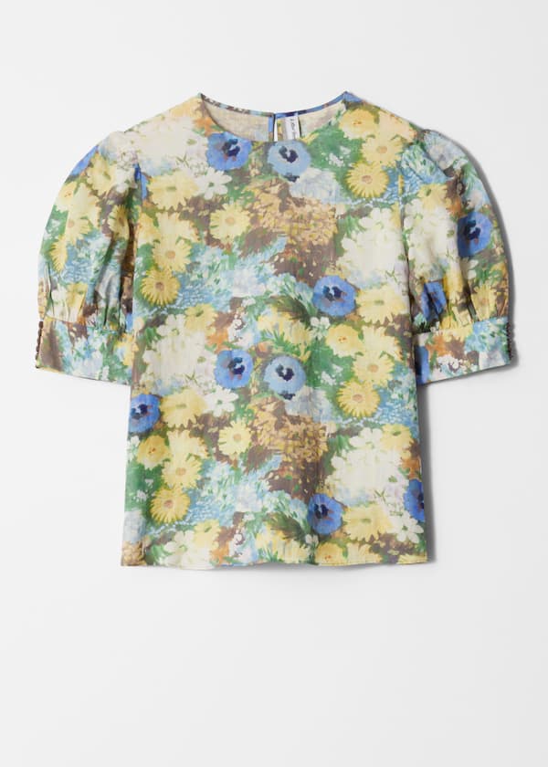 Embroidered Lace Blouse