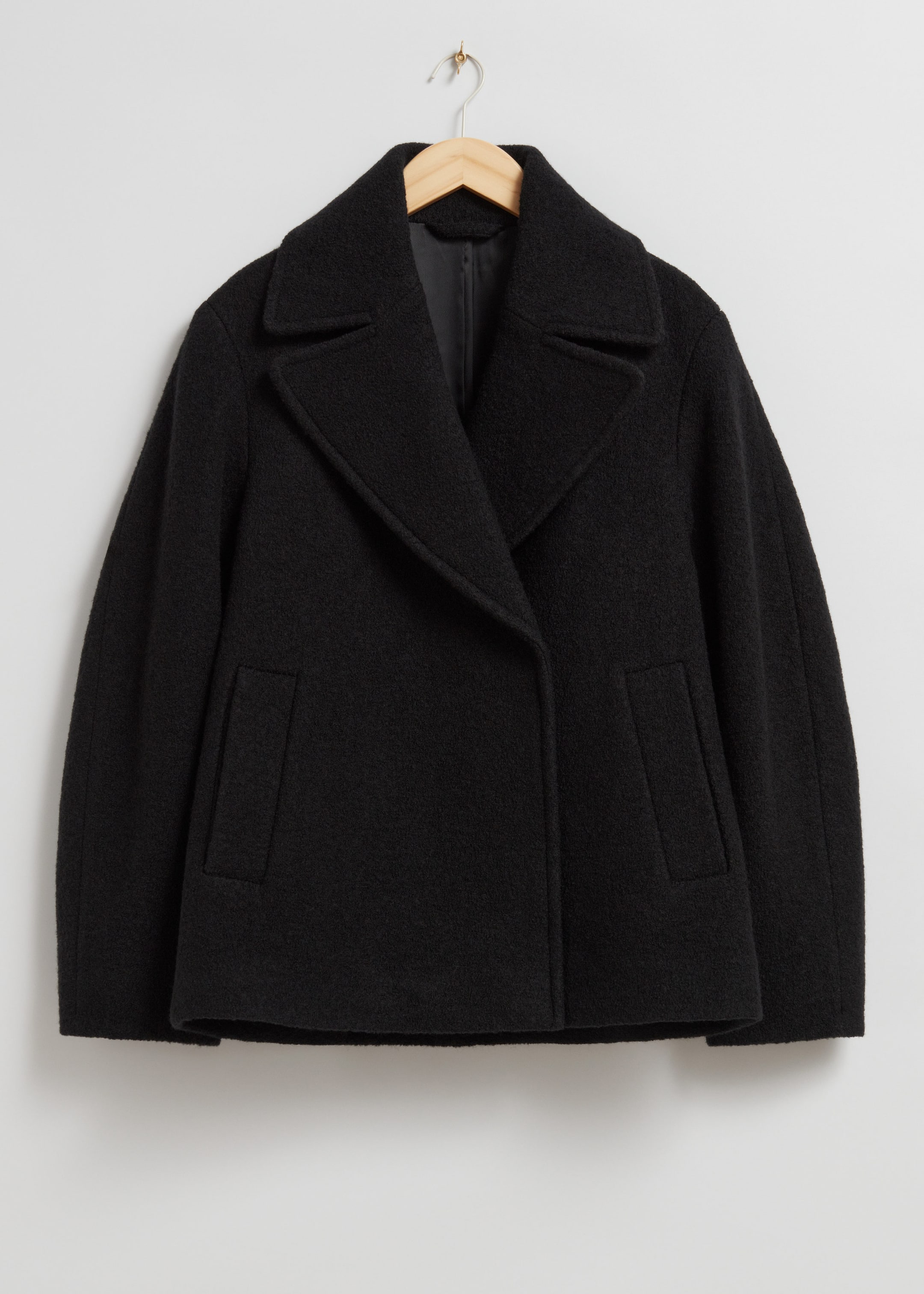 Double-Breasted Wool Jacket