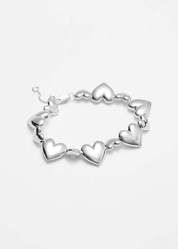 Heart Charm Bracelet