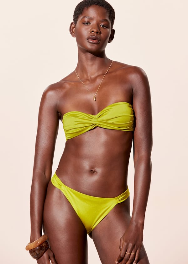 Ruched Bikini Top