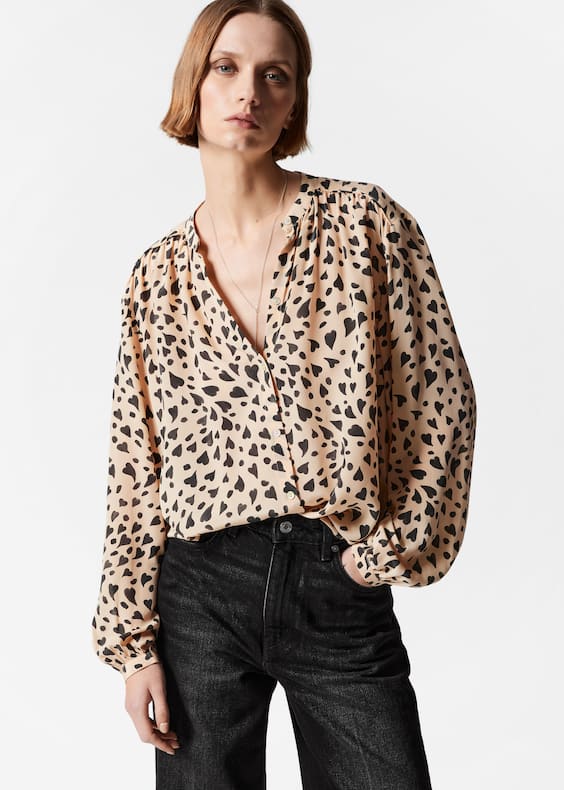 Relaxed Silk Blouse