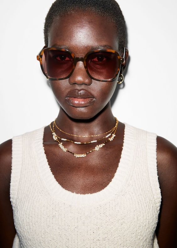 Layered Beaded Necklace