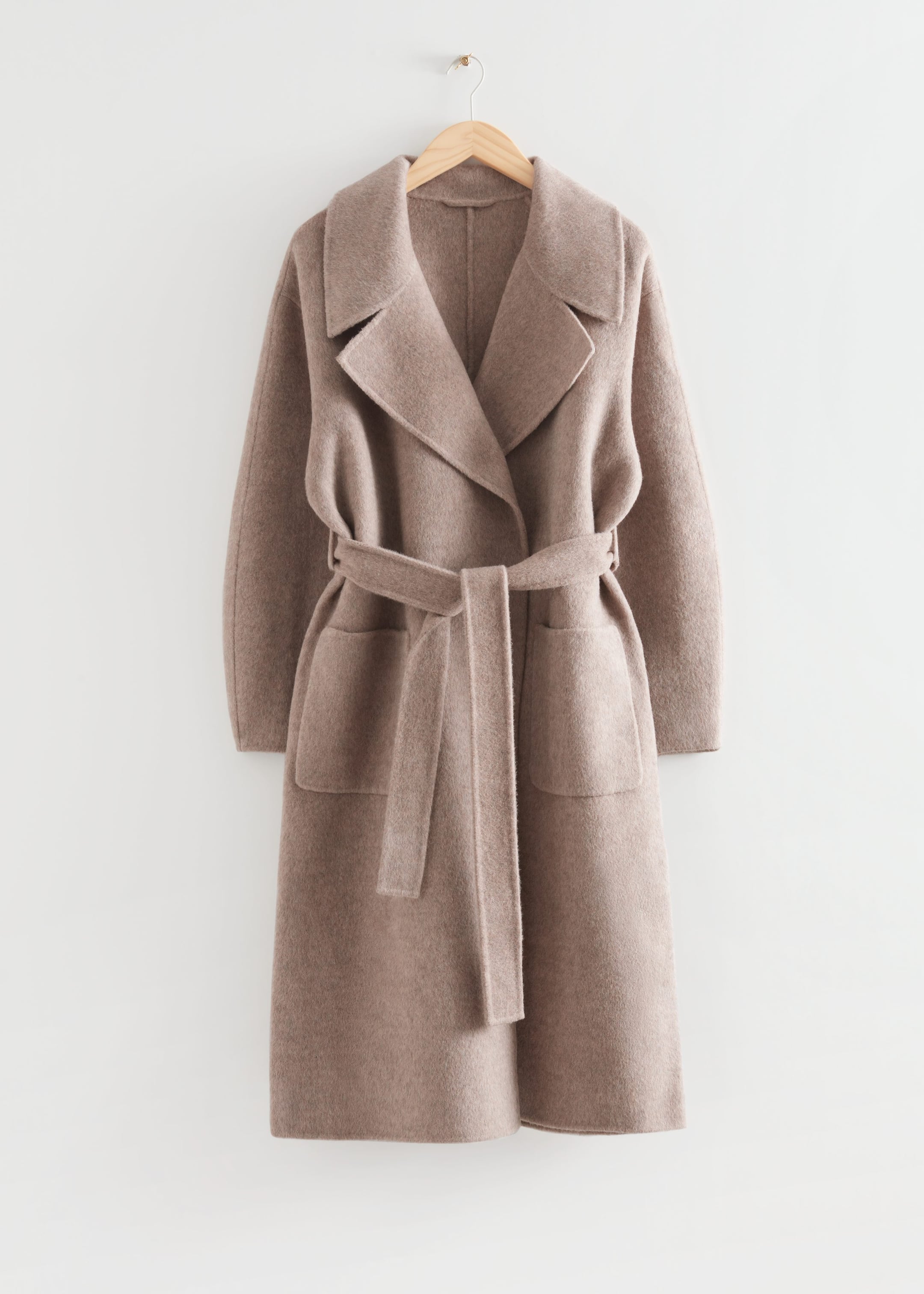 Other stories belted coat clearance